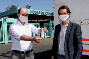 Nanotecnología contra el COVID-19 (Hogar de Cristo)